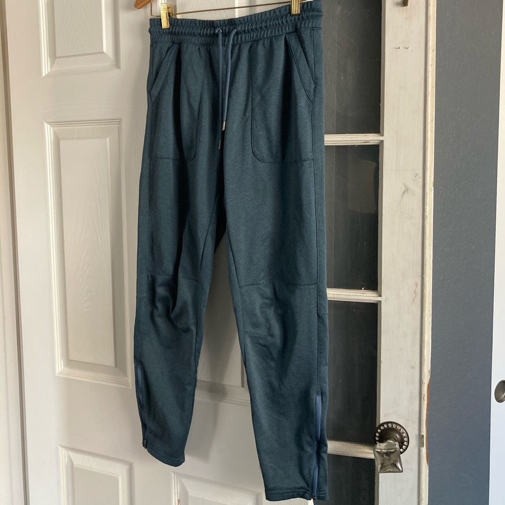 Blue-Grey Tech Jogger Pants